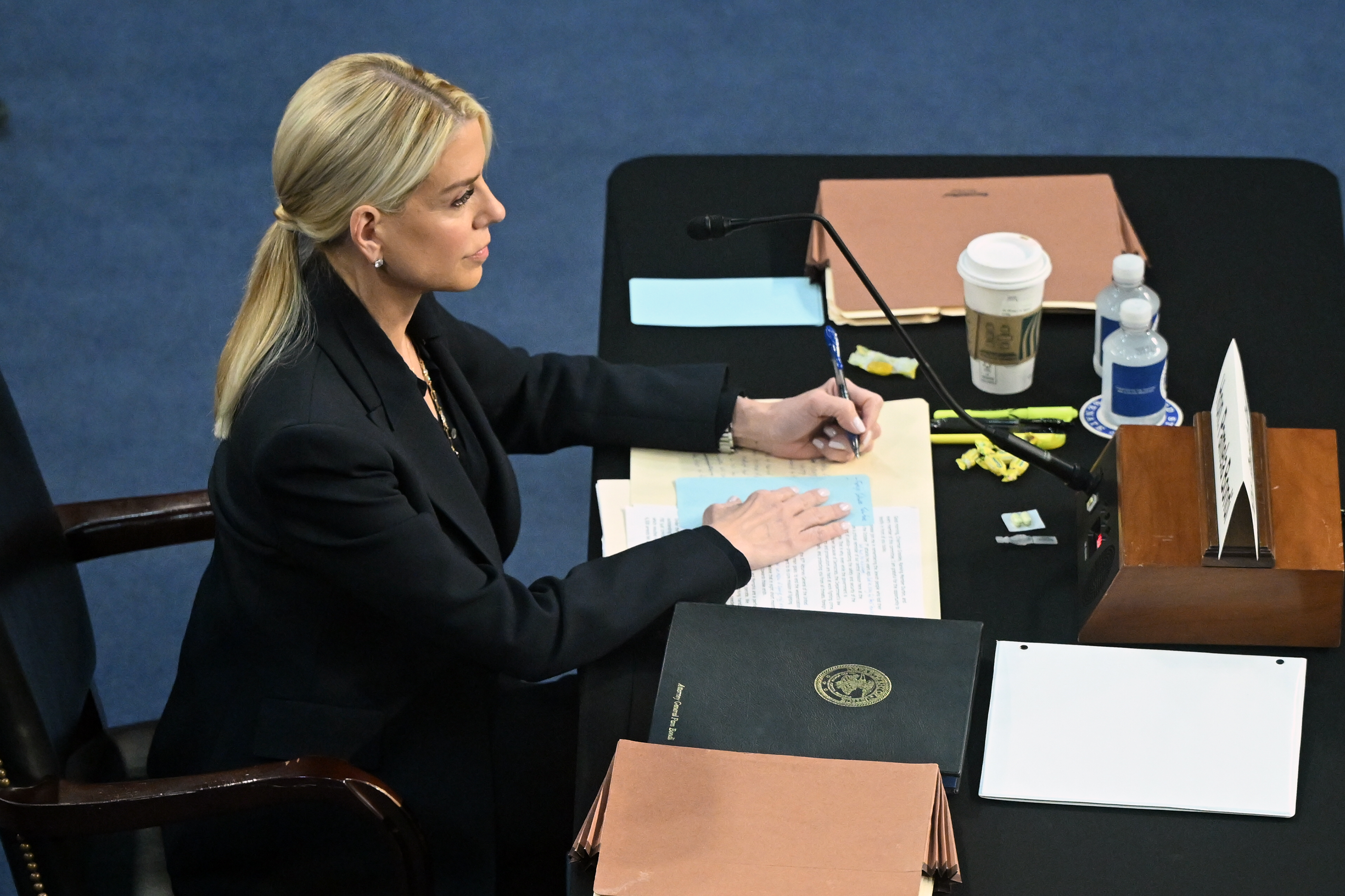 Trump officials like Pam Bondi go on attack under Senate scrutiny