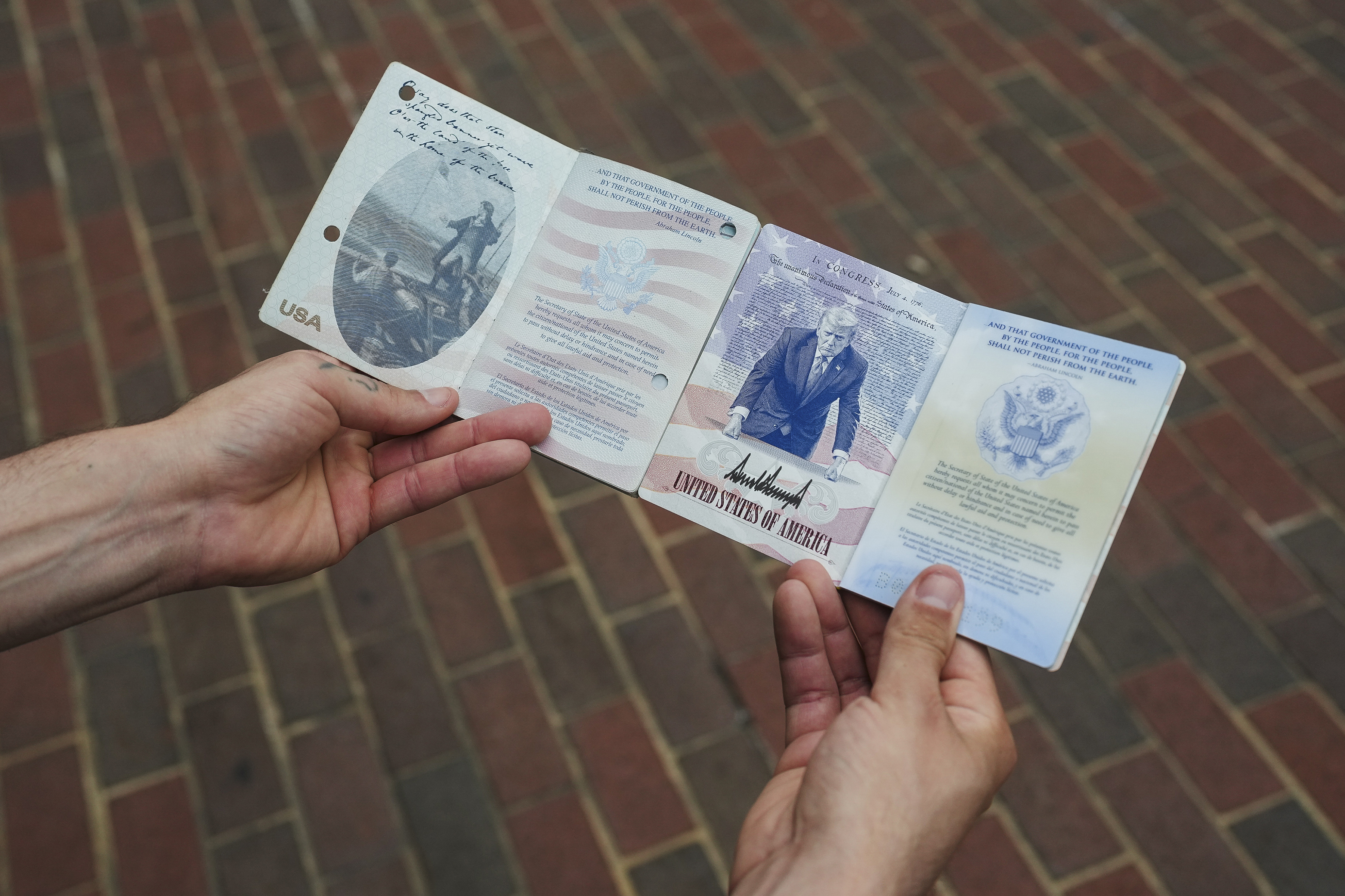 Trump-branded passports will become available across the US